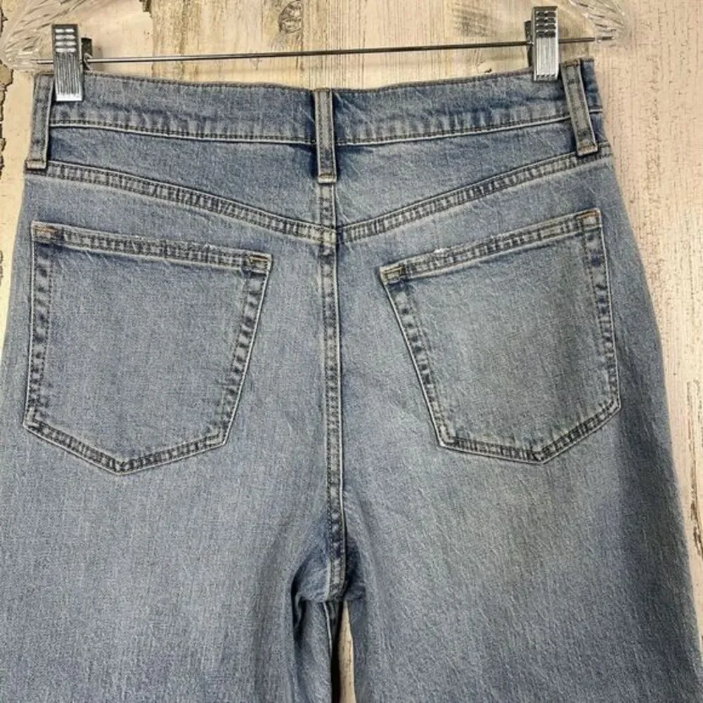 J. Crew‎ Classic Vintage Jeans Women's Size 27 Light Blue 5-pocket Denim